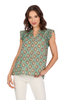 BEATRIX FLUTTER TOP