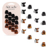 Mini Classic Claw Clips 16pc - Recycled Plastic