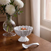 VIDA Vienna Mini Pedestal with Spoon (White)