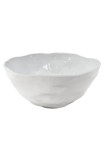 VIDA Nube Large Deep Round Bowl - White