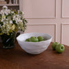 VIDA Nube Large Deep Round Bowl - White