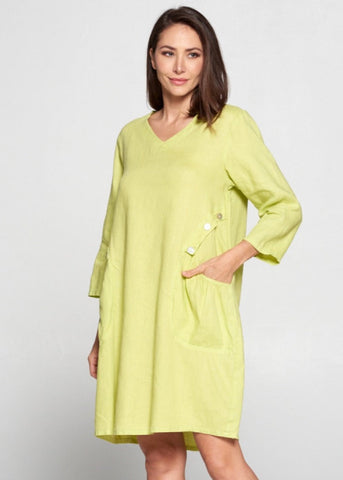 Linen Casual Dress