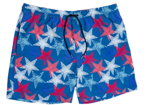 Vintage Stars Swim: Proper Navy