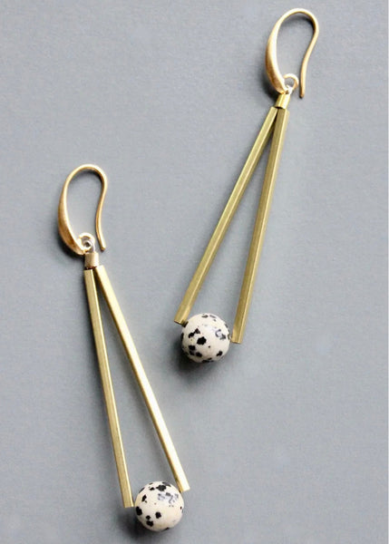 Dalmation Earrings