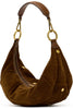 Erica Medium Suede Shoulder Bag
