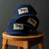 HORSE 5 PANEL TRUCKER (NAVY)