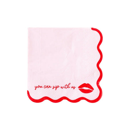 GALENTINES COCKTAIL NAPKIN