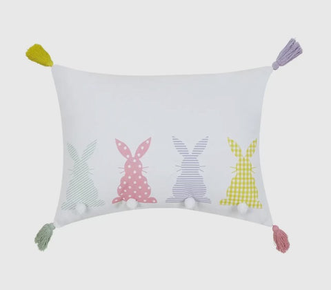 Bunny Bum w/ Pom Pillow