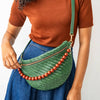 INK + ALLOY - Iris Large Resin Bead Necklace Brown