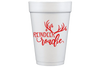 Christmas Foam Cups 10 Pack Sleeve {Reindeer Roadie}