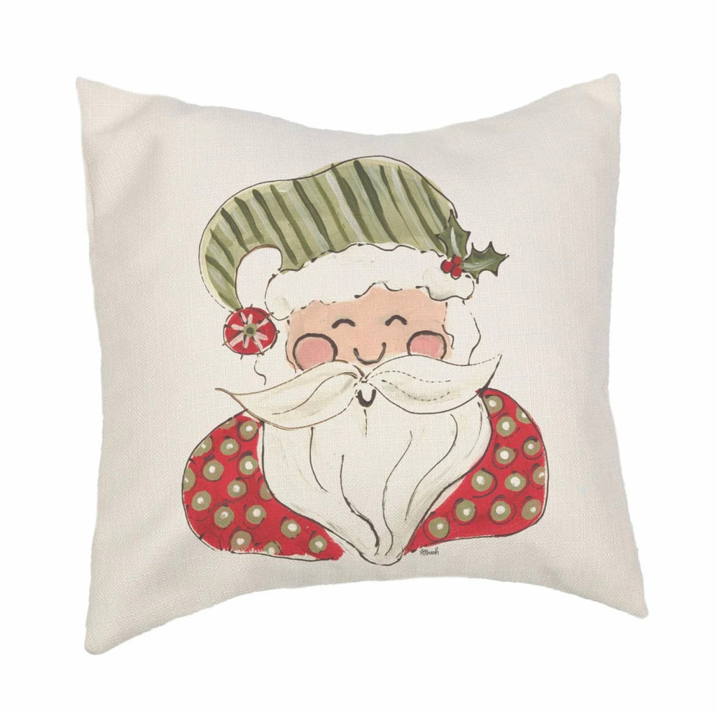 PEPPERMINT SANTA PILLOW