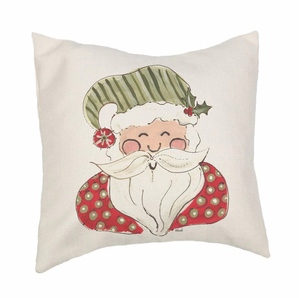 PEPPERMINT SANTA PILLOW