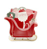 SANTA'S SLEIGH SHAPED PAPER PLATES