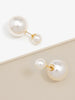 IT TAKES TWO DOUBLE BALL EARRING