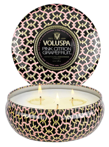 VOLUSPA 3 Wick Tin