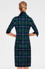 Gretchen Scott LLC - Everywhere Dress - Plaidly Cooper - Green Multi / M