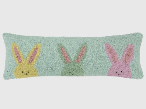 THREE BUNNIES PILLOW