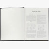 Entertaining Book - Black Traditional Leather