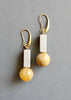 Agate Geometric Earrings