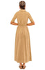 Gretchen Scott LLC - June Maxi Dress - Solid - Black / M