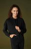 Hilarie Super Soft Mock Neck Pouch Pocket Top