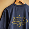 Signature Pocket Tee (NAVY)