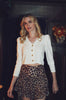 Rose Sheer Skort-  Retro Cheetah