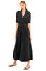 Gretchen Scott LLC - June Maxi Dress - Solid - Black / XS