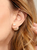IT TAKES TWO DOUBLE BALL EARRING