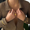 Talia Beaded Cuff Bracelet