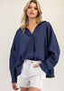 Gauze Dolman Sleeve Top