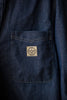 RANCH DENIM BUTTON DOWN (DEEP INDIGO)