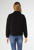 Hilarie Super Soft Mock Neck Pouch Pocket Top