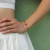 Talia Beaded Cuff Bracelet