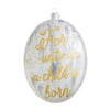 Metallic Painted Ornament