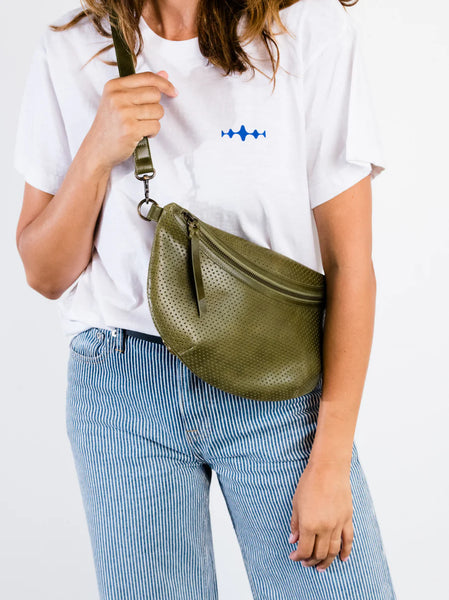 Berkeley Belt Bag- Perforated