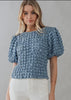 Short Sleeve Bubble Top