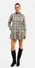 Cherry Dress - Oak Plaid