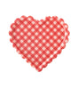 CHECKERED HEART SHAPED TRAY