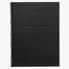 Entertaining Book - Black Traditional Leather
