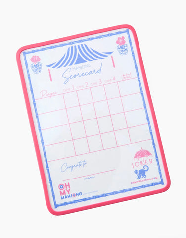 Mahjong Scorecard