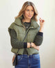 Jana Chunky Down Vest with Cinched Bottom