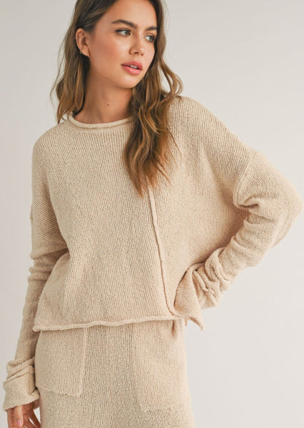 Asymmetric Cut Sweater