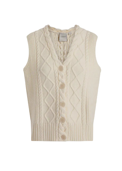 Tatyana Cable Knit Vest