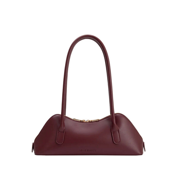 Dakota Burgundy Red Recycled Vegan Shoulder Bag