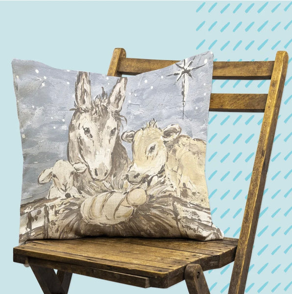 JESUS AND FRIENDS PILLOW