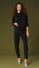 Hilarie Super Soft Mock Neck Pouch Pocket Top
