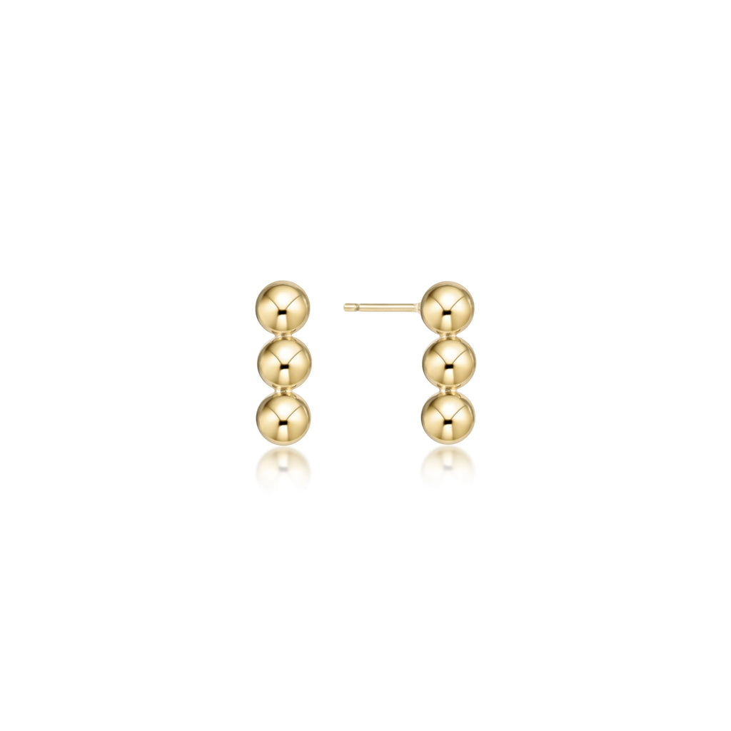 joy stud - 4mm gold