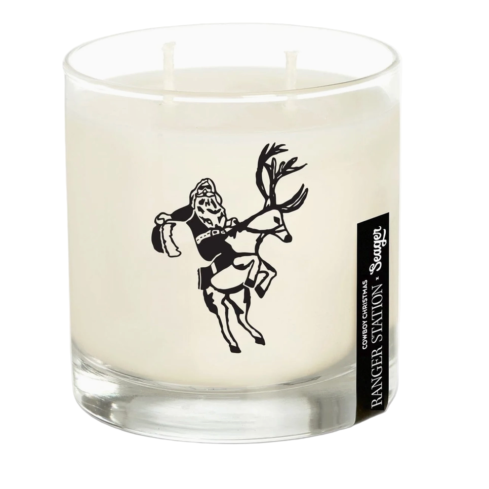 Seager x Cowboy Christmas Candle