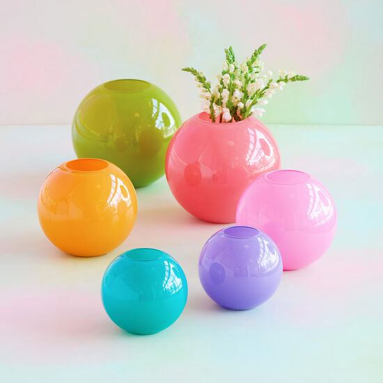 Sugar Plum Ball Vase